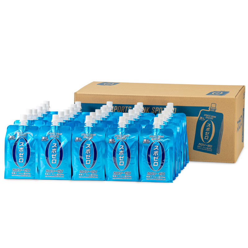 A1-22522／スポーツドリンク 300g×60本 スポゼロ パウチタイプ