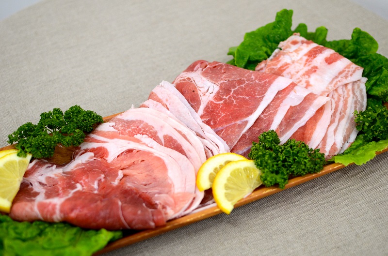 B2-0406／鹿児島県産 桜島美湯豚 4種セット 計2.1kg