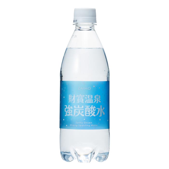 G7-2237／【6回定期】財寶温泉　強炭酸水 500ml×48本