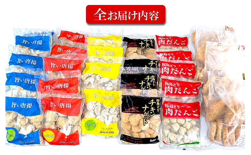 H8-2101／【6回定期便】鶏肉加工品　惣菜定期便