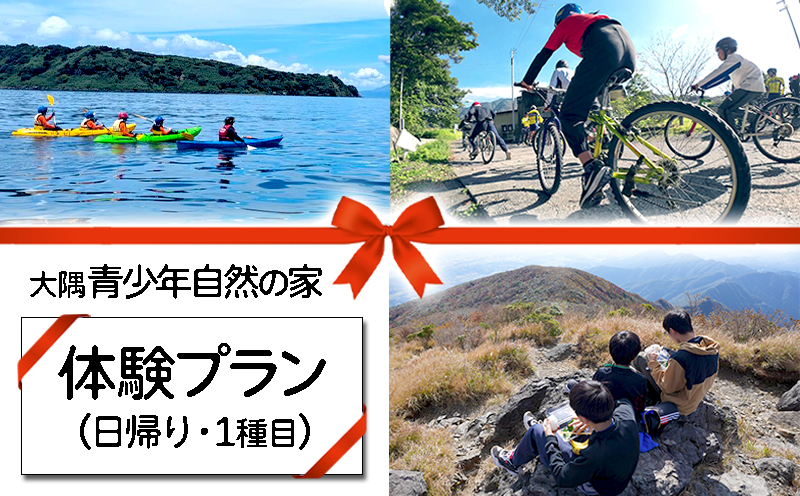 A1-7201／大隅青少年自然の家　体験プラン 1種目 1日（日帰り・1名様）