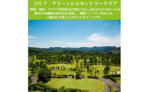 JS-003 ﾎﾃﾙｸﾞﾘｰﾝﾋﾙ ｺﾞﾙﾌﾊﾟｯｸ(1ﾌﾟﾚｰ) ﾍﾟｱ(2名)1泊2食付(平日)