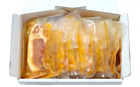 AS-2064 鹿児島県産黒豚ロースの味噌漬け 計1.2kg（120g×10パック）