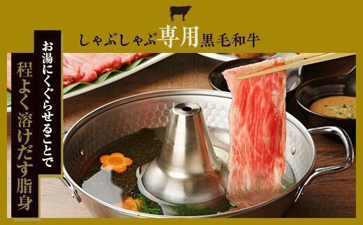 BSR-347 鹿児島県産黒毛和牛しゃぶしゃぶ 500g Cｾｯﾄ 名産鹿児島和牛かんだ本店