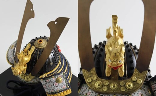 SS2R-702【話題のあの選手もかぶった兜！】紺糸威仏ニ枚胴（兜）（こんいとおどしほとけにまいどう（かぶと））