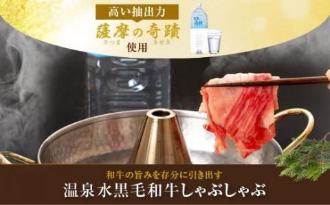 鹿児島黒毛和牛しゃぶしゃぶセット 1㎏ 5～6人前