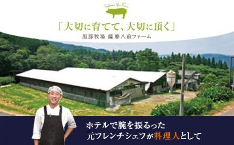 BS-003 かごしま黒豚しゃぶしゃぶ 1kgセット(ロース肉500g･バラ肉500g) 薩摩八重ファーム 工房みかく亭