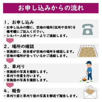 CS-020 草刈り代行ｻｰﾋﾞｽ 50坪以内