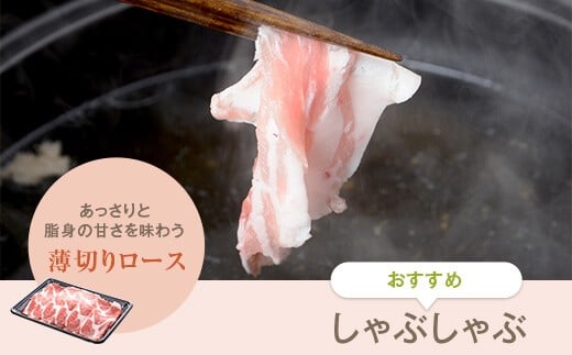 DSR-003 かごしま黒豚ロース肉とバラ肉のしゃぶしゃぶセット 2kg（ご自宅用各1kg） SDGs未来都市薩摩川内 工房みかく亭