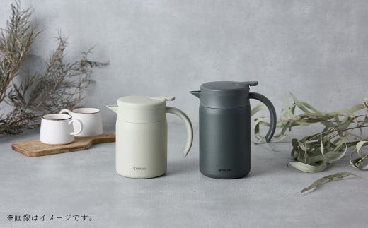 【京セラ】真空断熱サーバー 600ml ＜ダークグレー＞ CERAMUG セラマグ 断熱サーバー サーバー コーヒーサーバー 魔法瓶構造 保温 保冷 KYOCERA ASR-563-1