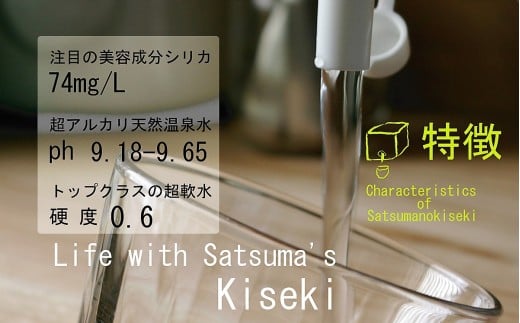 天然アルカリ温泉水 5L×2箱【3ｶ月】超軟水(硬度0.6)のｼﾘｶ水｢薩摩の奇蹟｣ BS-502 薩摩の奇蹟 ミネラルウォーター シリカ 水 のむシリカ 飲む温泉水 天然温泉水 ふるさと納税 鹿児島 薩摩川内市