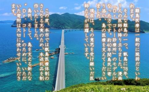 AS-2035 【ふるさと納税限定】「Dr.コトー診療所」デザイントートバッグ ～旅のお供に最適～