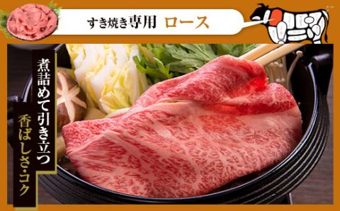 GSR-012 鹿児島県産黒毛和牛すき焼き･しゃぶしゃぶ(牛すき焼きロース450g・牛しゃぶロース450g )