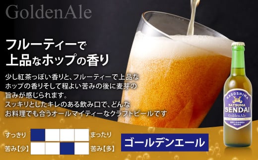 ES-105 薩摩川内ヴァイツェン10本/ゴールデンエール10本　計20本セット