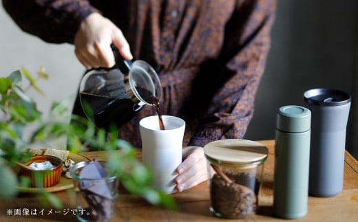 【京セラ】マグボトル 水筒 500ml＜ホワイト＞CERAMUG セラマグ 魔法瓶構造 保温 保冷 KYOCERA ASR-2189-1