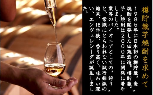 DSR-506 ENVELHECIDA（エンヴェレシーダ） 6本セット（700ml×6本） 25度 長期貯蔵 樽貯蔵 芋焼酎 田苑酒造