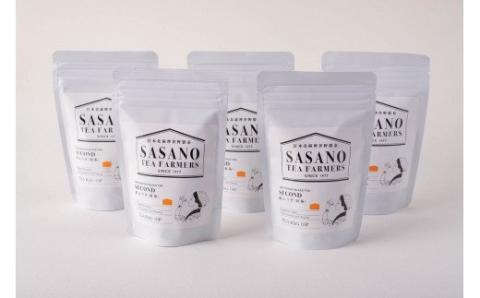 AS-324 和紅茶セカンドティーバック5個セット(東郷紅茶セカンド) 茶寮ささの 笹野製茶