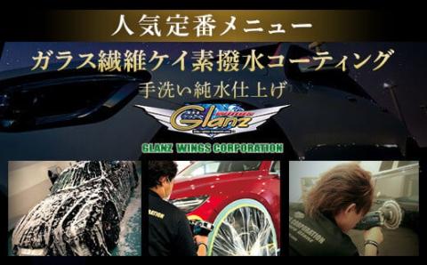 BS-214 手洗い純水仕上げ ガラス繊維ケイ素撥水コーティング 【自動車の洗車 コーティング施工】