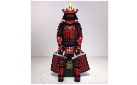 TS1-903 黒糸威伊予腰取二枚胴具足