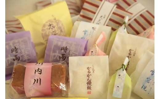 かしの樹 和菓子詰め合わせ（かるかん饅頭、雪窓院、時雨、春駒、川内川、天体橋、太平橋、朝露）AS-2219