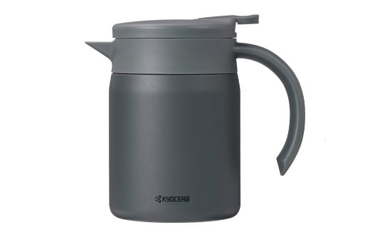 京セラ】真空断熱サーバー 600ml ＜ダークグレー＞ CERAMUG セラマグ