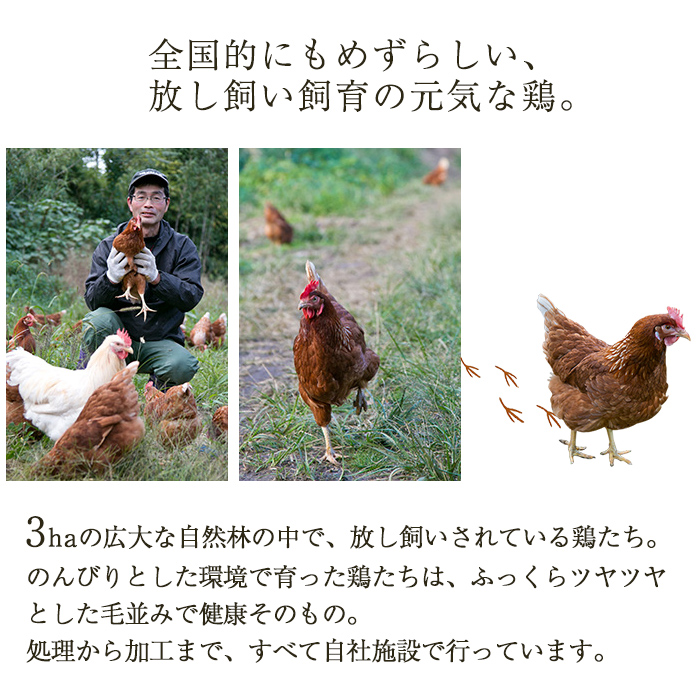 No.400 自家農園の鳥刺しとこだわり鶏料理詰め合わせ(計3点
