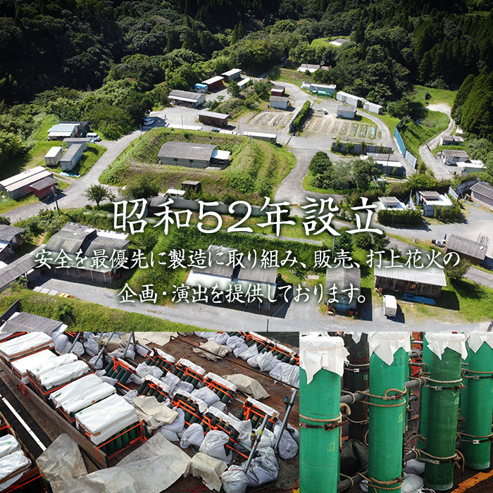 No.669 《数量限定》プライベート花火(計30発・レプリカ玉進