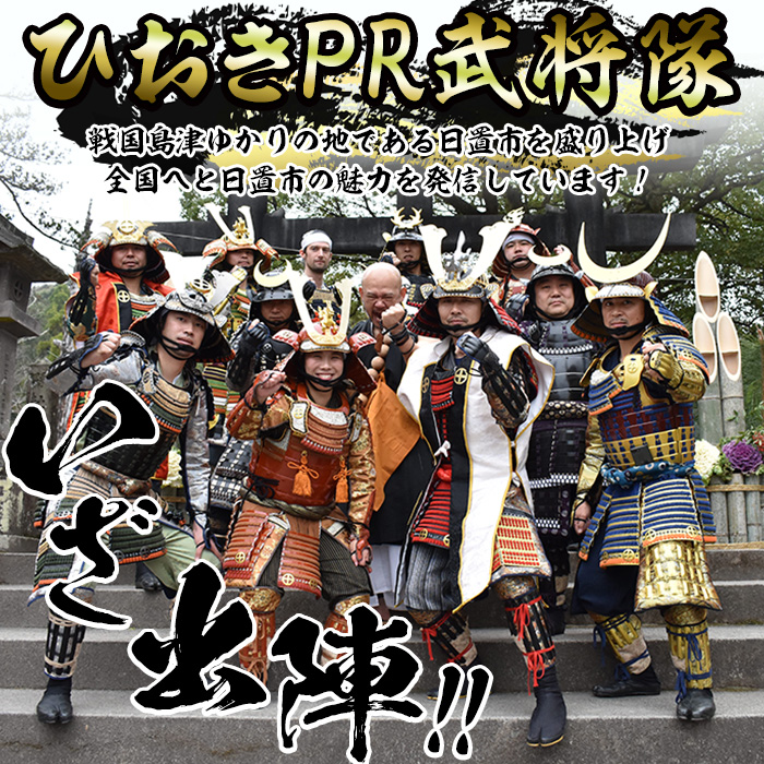 No.747-A イメージ創作鎧(島津貴久公)ひおきPR武将隊着用モデ