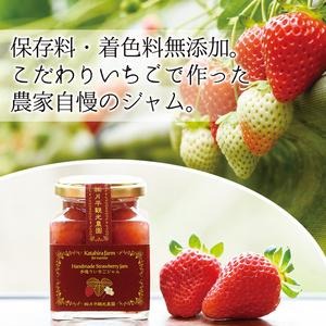 No.299 手造りイチゴジャム(約200g×6本)【片平観光農園】