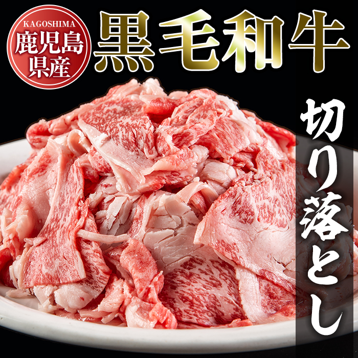 No.706 鹿児島県産黒毛和牛切り落とし(計1kg・250g×4P)【アリラ