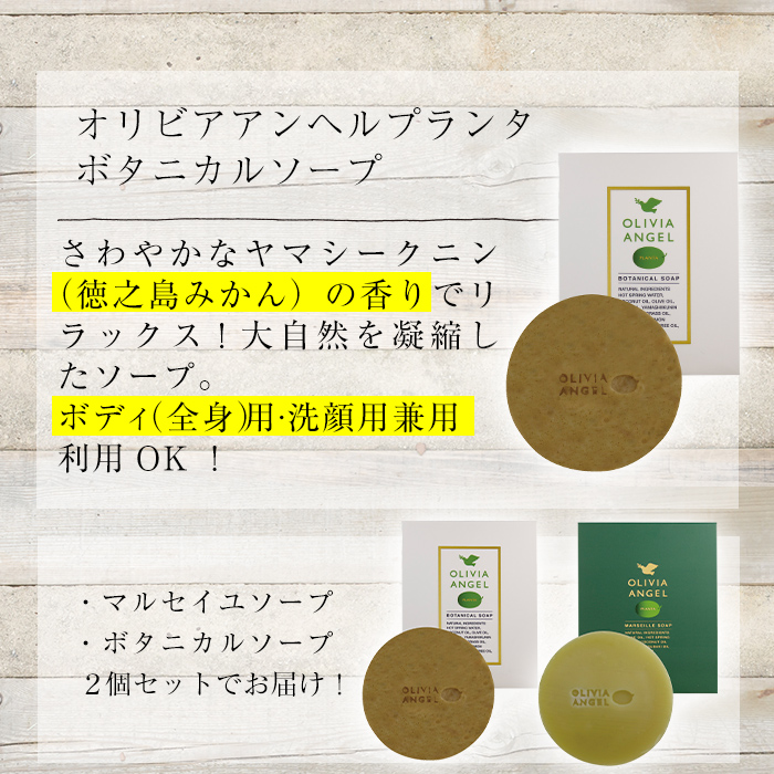 No.369 伝統的石鹸のマルセイユ石鹸とボタニカルソープセッ