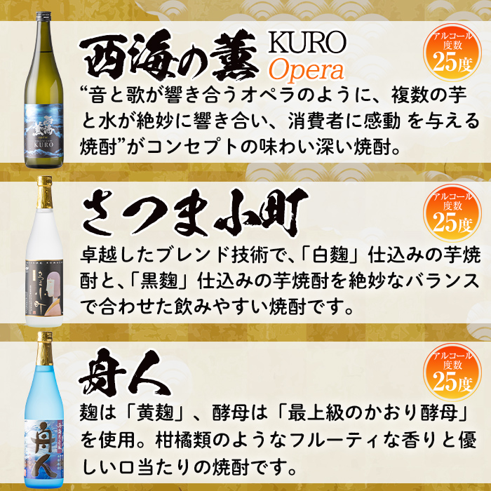 No.973 ＜本格芋焼酎＞南国酒造・飲み比べて楽しい芋焼酎6本