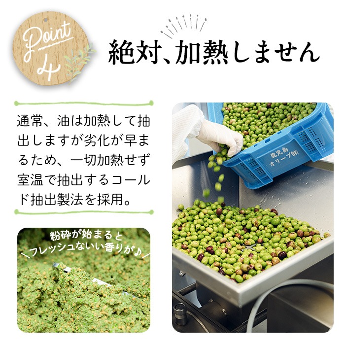 No.428 ＜数量限定＞純鹿児島産エキストラバージンオリーブ
