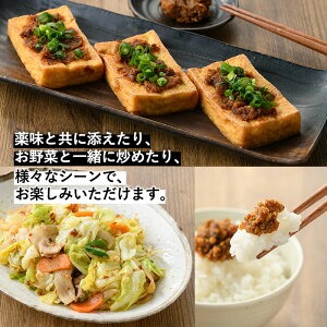 No.793 鹿児島県産！黒豚おかず味噌(計800g・100g×8パック)国産