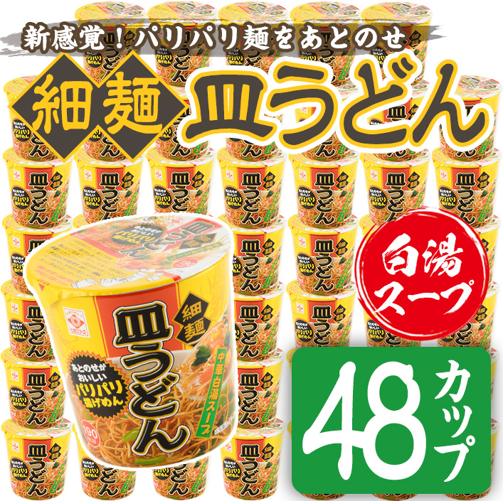 No.519 お好みで食べ方選べる♪カップ皿うどん(41.5g×48個)【