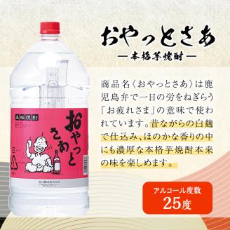 岩川醸造 本格芋焼酎3本セット(5L×3本・計15L) おやっとさあ おやっとさあ黒 西郷が里【大隅家】C32-v01