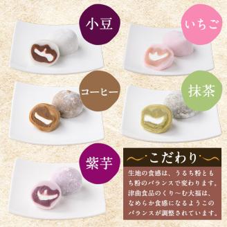 【訳あり】くり～む大福 計10個(5種・各2個)  スイーツ 大福 団子【津曲食品】A794 10個