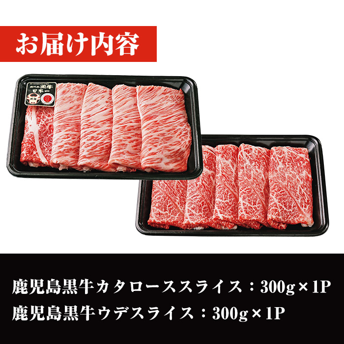 鹿児島黒牛すきやきセット(計約600g)【D-101】【そお鹿児島農業協同組合】B130-v01