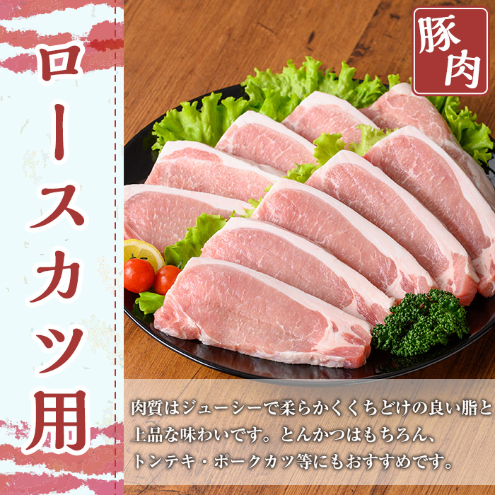 鹿児島県産豚肉ロースカツセット(計30枚・5枚×6P) 鹿児島県産 冷凍 豚肉【TRINITY】A678