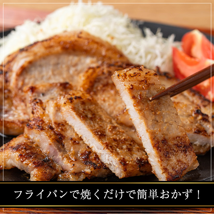 国産豚ロース・豚肩ロースみそ漬け＆豚ミンチセット(計1kg・約100g×10パック) 豚肉 ロース みそ漬け【おきどき】A813-v02 計1kg