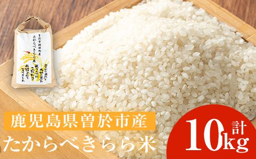 ＜先行予約受付中・2025年10月中旬より順次発送予定＞＜選べる内容量！＞たからべきらら米(10kg) 米 お米 白米【道の駅たからべきらら館】 B201 【計10kg】