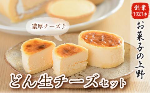 どん生チーズセット(3種)[お菓子の上野]A-103