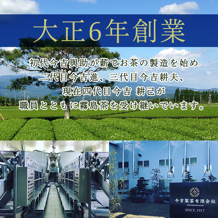 A-146　霧島楽Teaセット【今吉製茶】霧島市 国産 霧島産 お茶 茶葉 煎茶 緑茶 銘茶 詰め合わせ 詰合せ ティーバッグ 紅茶