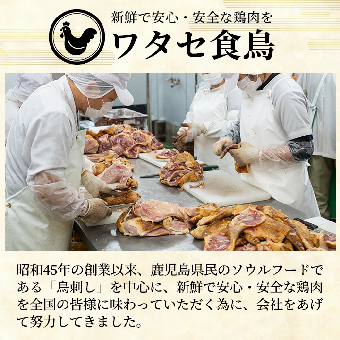 K-630 高原鶏 さしみ・鶏ユッケセット(計1kg超え)【ワタセ食鳥】霧島市 肉 鶏肉 鳥肉 モモ肉 ムネ肉 鶏もも 鶏むね 鶏刺し 鳥刺し ユッケ 刺身 真空パック
