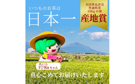 A-129 《きりしま茶》500ml×24本(ペットボトル)【JA】 霧島市 お茶 ペットボトル 緑茶 国産 霧島産