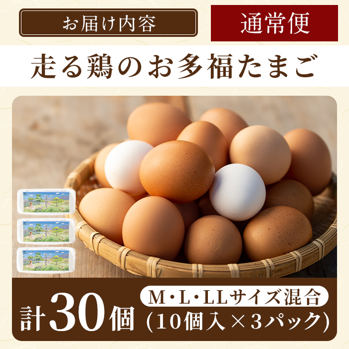 K-173 ＜選べる発送＞オーガニック卵「お多福たまご」(計30個・計360個)【お多福たまご】有機JAS オーガニック 放し飼い自然卵  霧島市 国産 九州産 鹿児島県産 たまご 卵 鶏卵 朝食 通常便 定期便