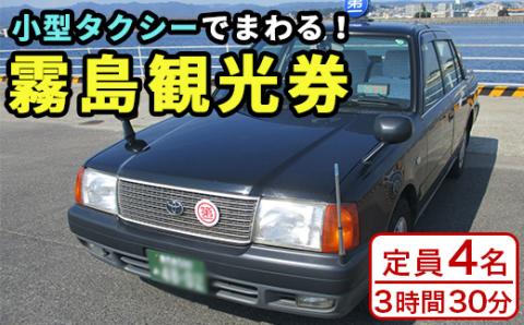 G0-009 霧島・タクシー観光券(1台4名様迄・3時間30分)【第一交通】霧島市 タクシー 観光 乗車券 タクシー券