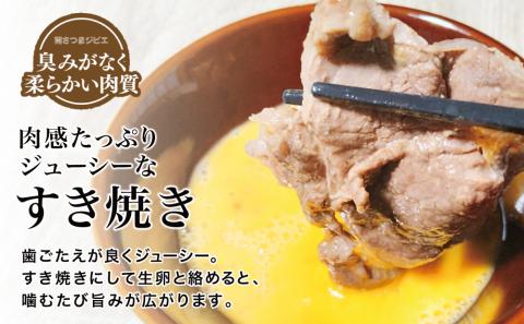 【南さつまジビエ】鹿児島県南さつま産 猪（いのしし）肉　すき焼き・カレー用 計750g（250g×3P）