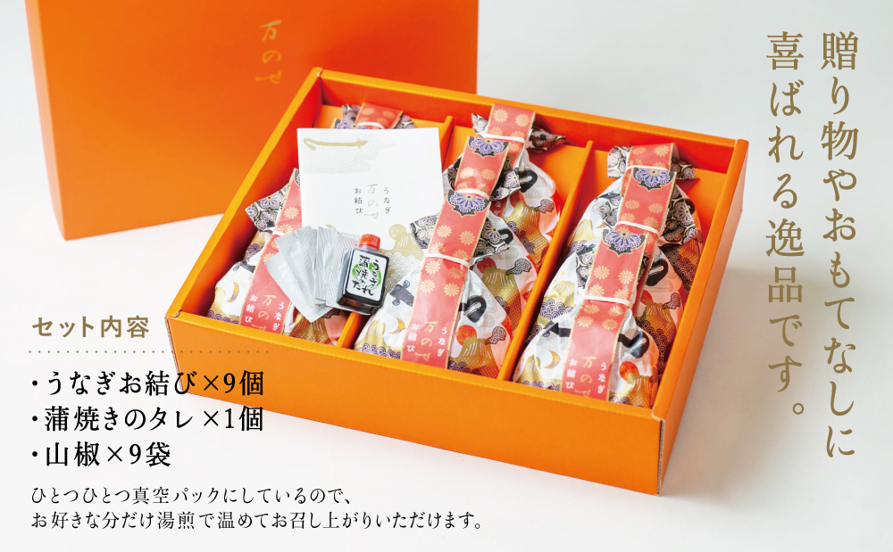 【鹿児島県産 鰻】万のせうなぎお結び9個 国産 ウナギ 鰻 オニギリ 冷凍おにぎり 蒸しおむすび ご飯 鹿児島県産米 小分け 簡単調理 おかず お惣菜 南さつま市 贈り物 ギフト 贈答用