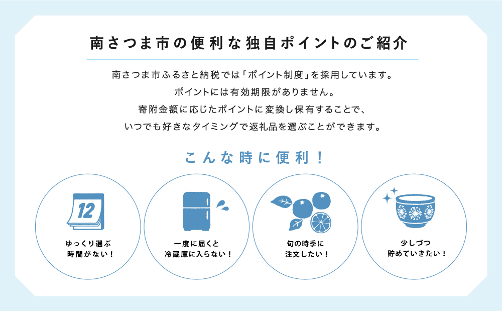 南さつま市独自ポイント　15000